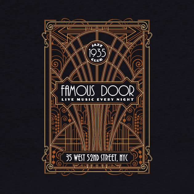 Famous Door Jazz Club by MindsparkCreative